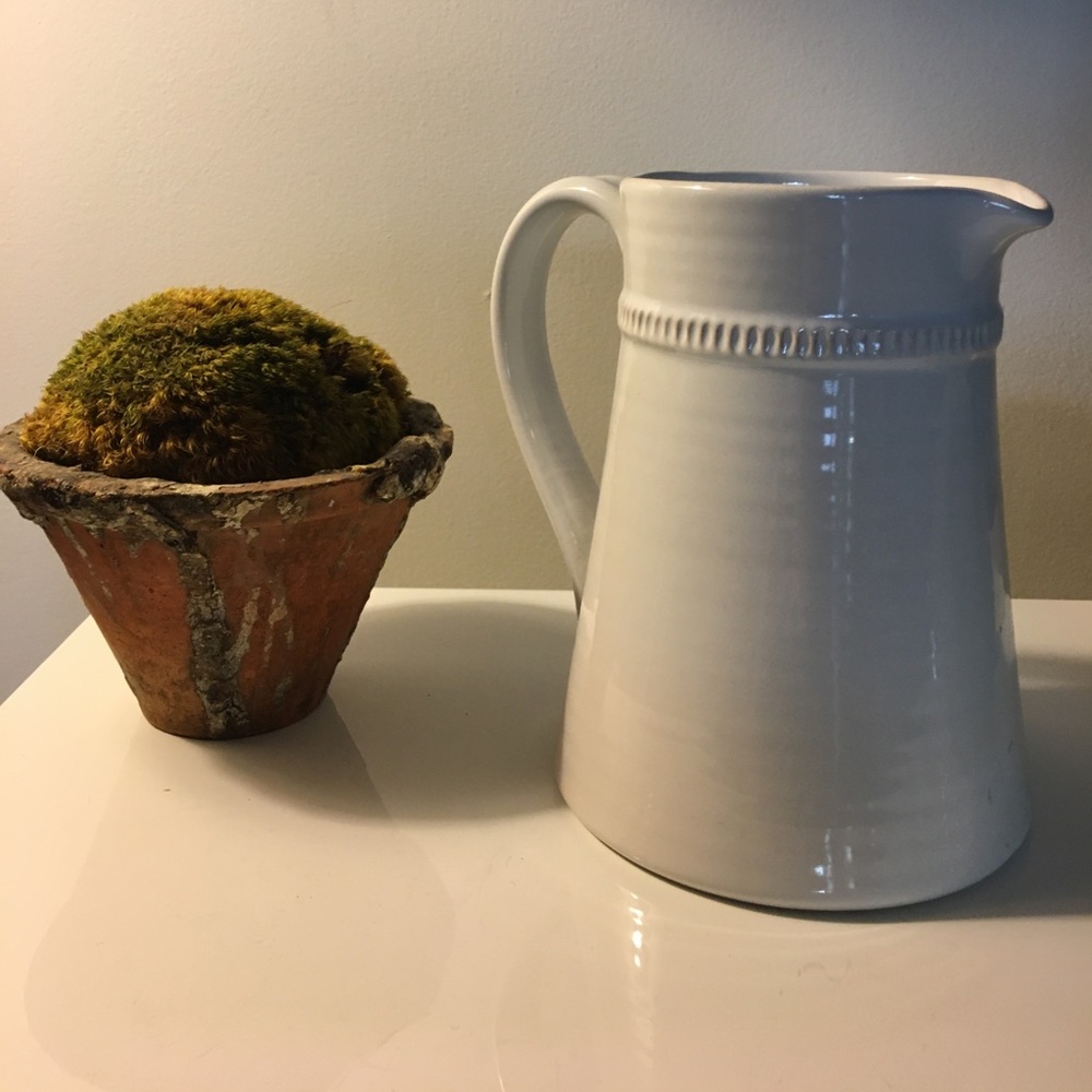 Pottery Barn Water Pitcher made in Portugal